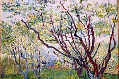 07A The Flowering Orchard - Vincent van Gogh 1888 - New York Metropolitan Museum of Art